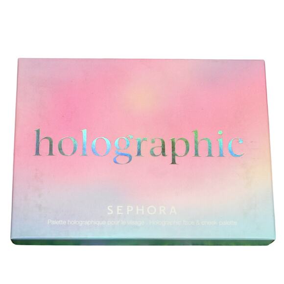 Sephora Holographic Face & Cheek Palette NWT - Picture 4 of 5